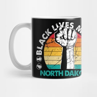 North Dakota black lives matter political protest Mug